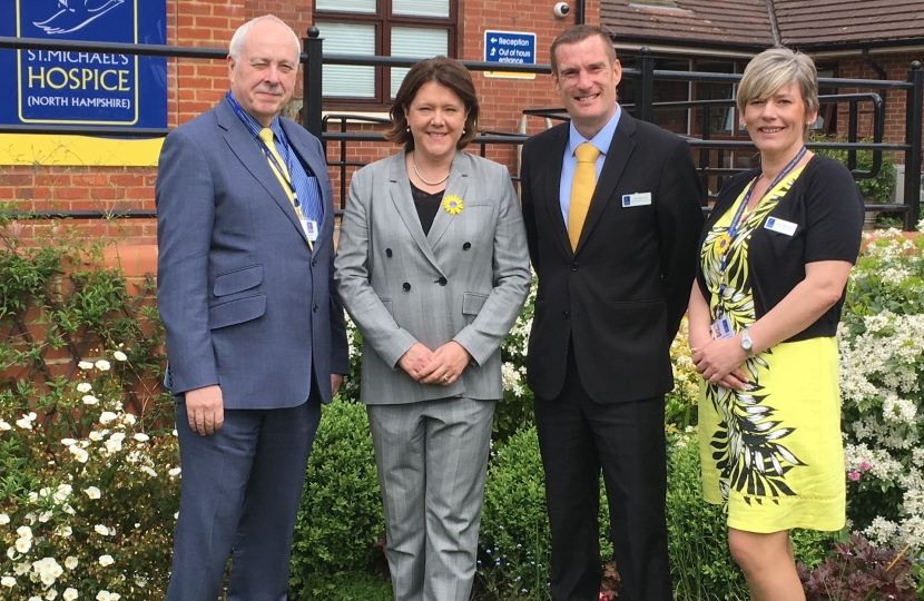 Visit to St Michael's Hospice