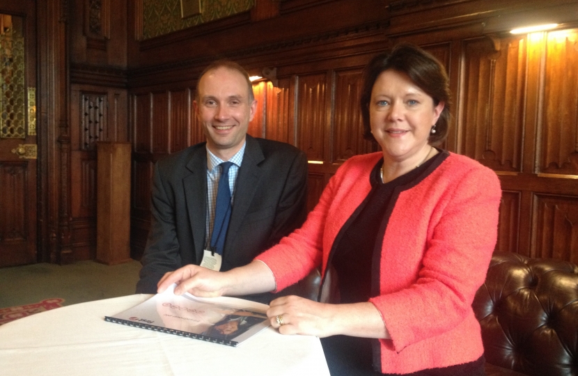First Group Mark Wilkins and Maria Miller MP