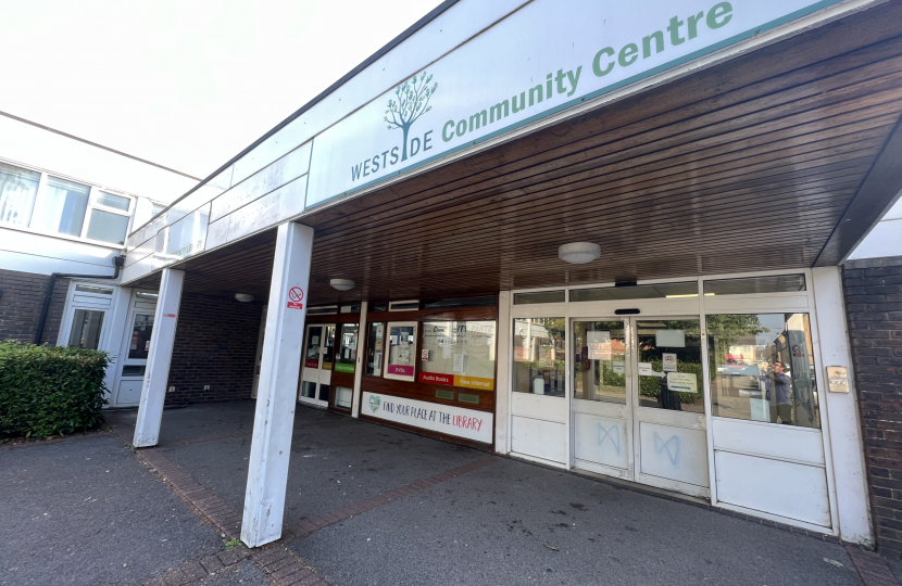 South Ham Community Centre must be a priority to re-open Local MP says
