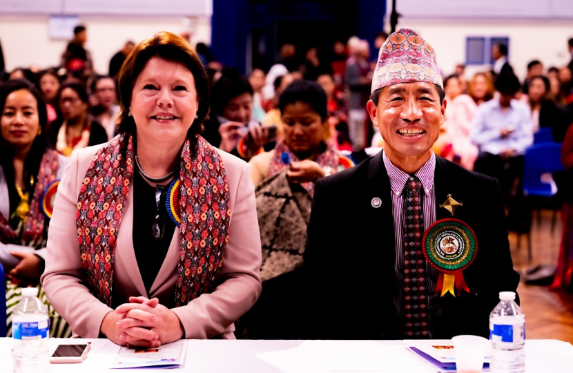 MP supports Nepali community