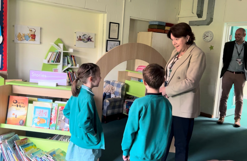 Basingstoke MP visits Manor Field schools