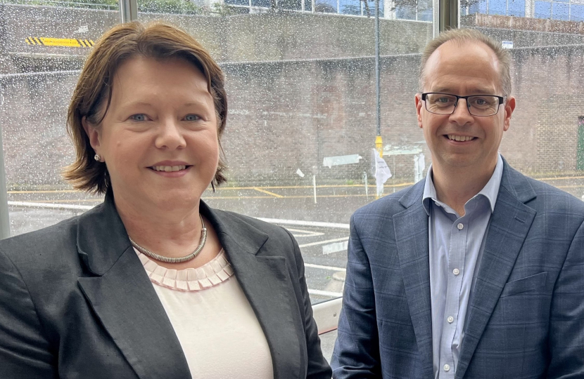 Maria Miller MP for Basingstoke recently met the new Managing Director of Stagecoach South to discuss bus services in her constituency.  