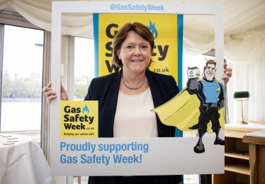 Maria Miller Gas Safety Week Campaign