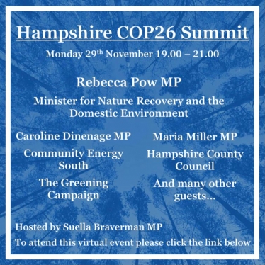 Hampshire CoP26 Summit