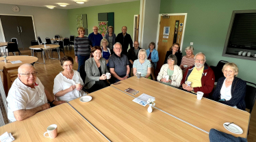 Local MP meets Sherfield Park Over 55’s